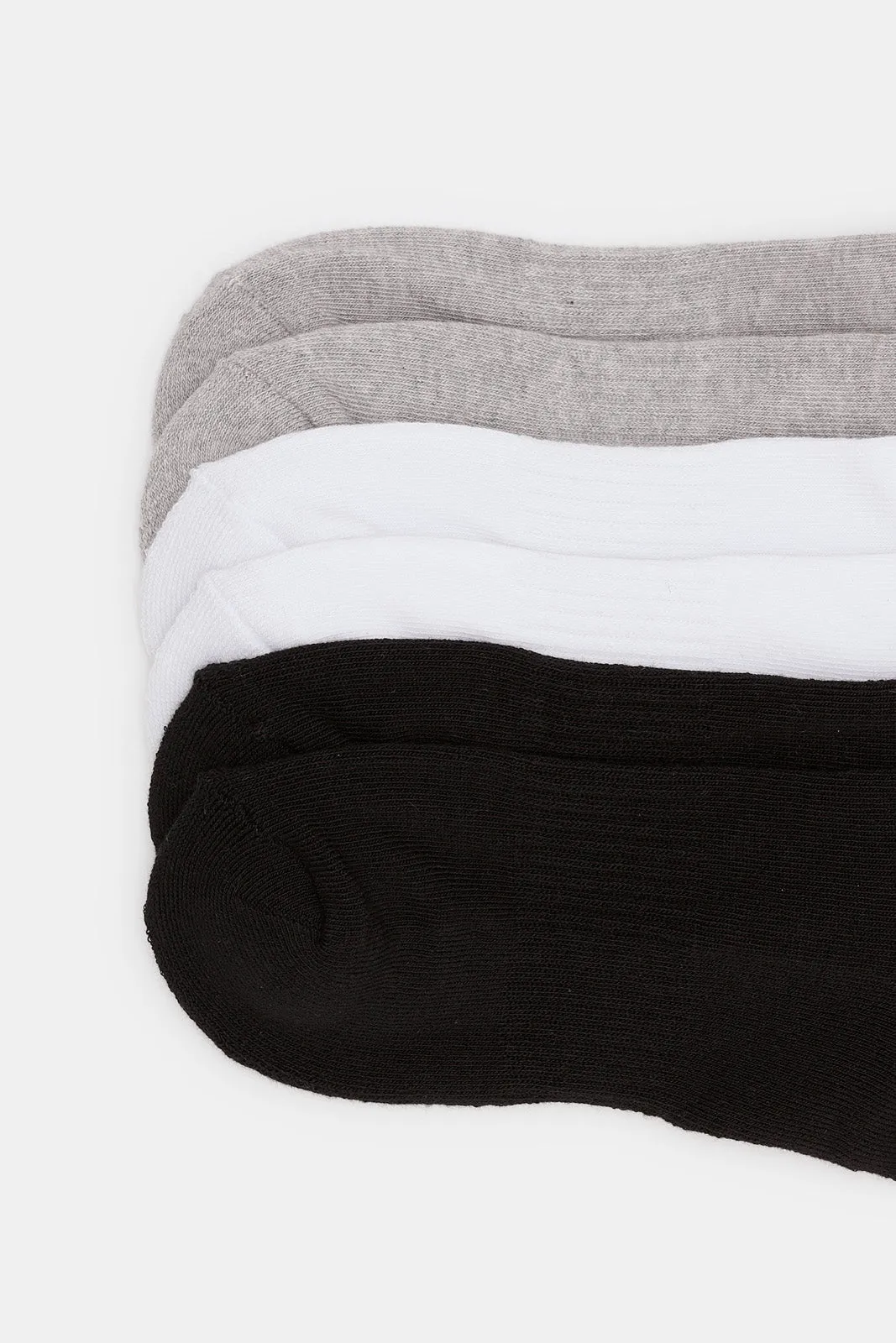 Men Assorted Ankle Socks Set (Pack of 3)