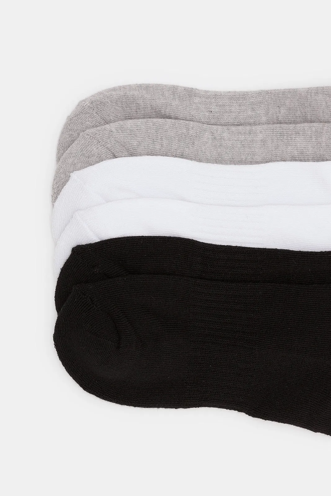 Men Assorted Ankle Socks Set (Pack of 3)