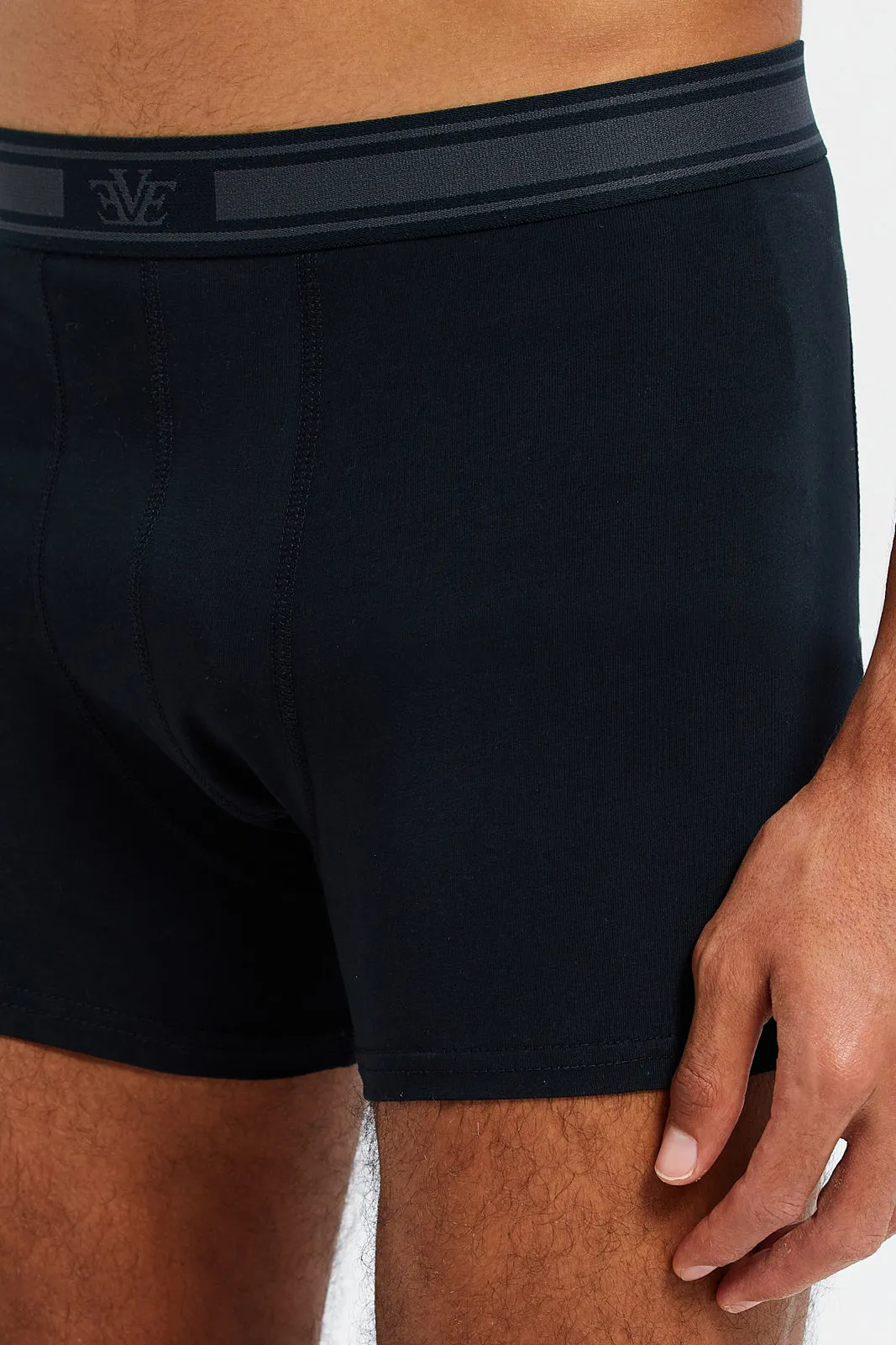 Men Black And Charcoal Hipster Set (Pack Of 2)