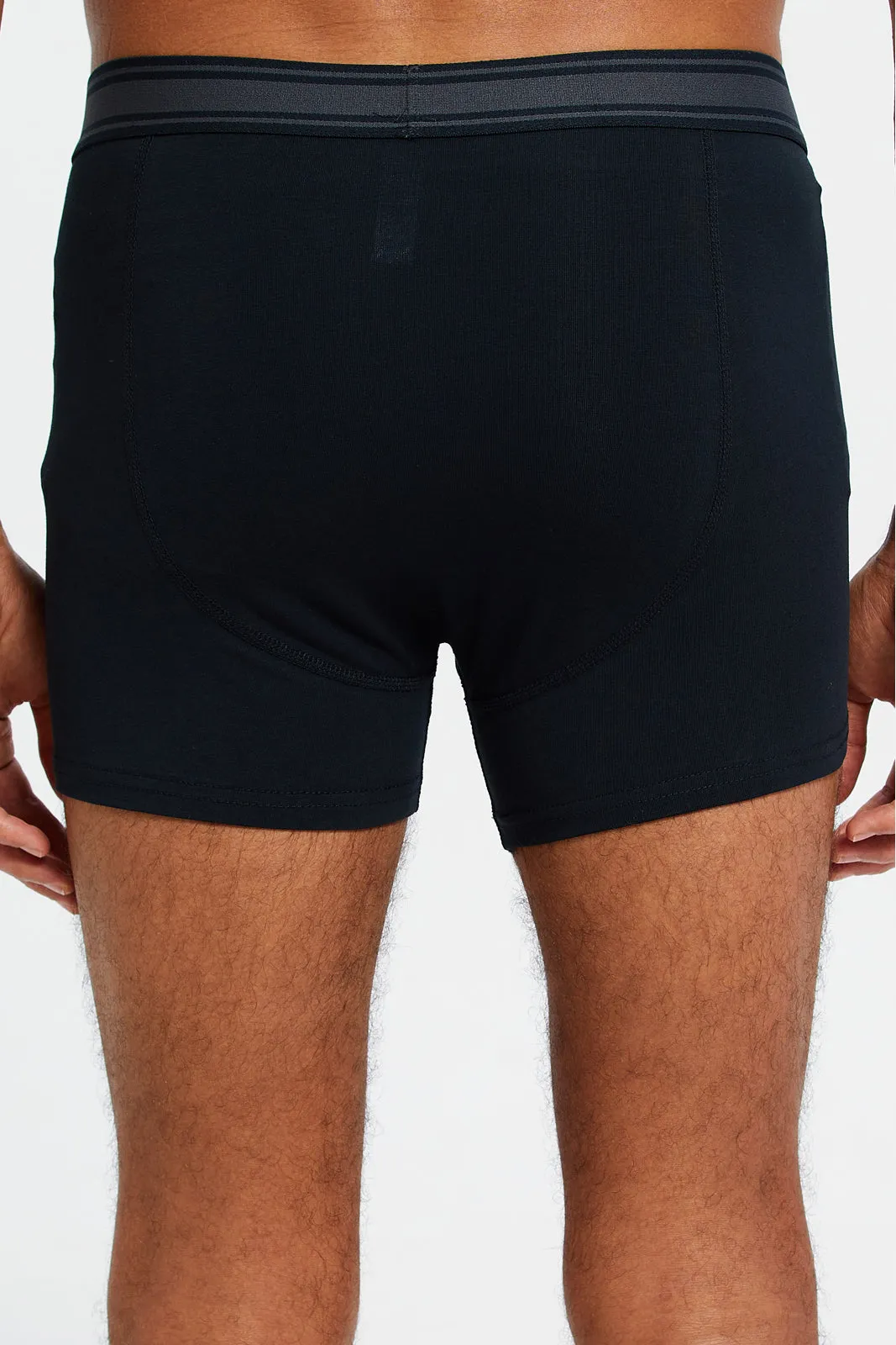 Men Black And Charcoal Hipster Set (Pack Of 2)