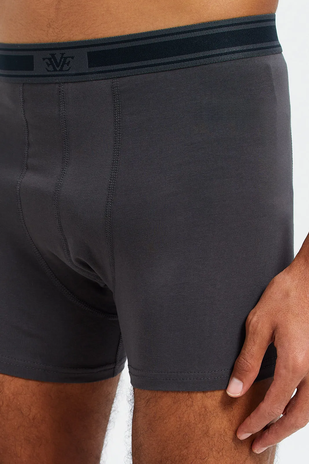 Men Black And Charcoal Hipster Set (Pack Of 2)