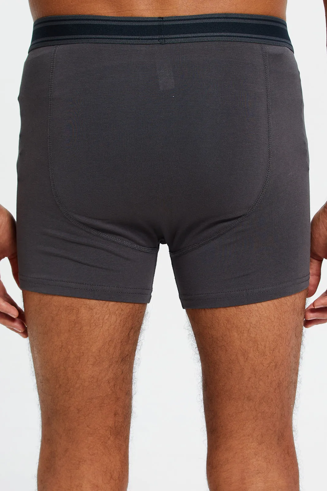 Men Black And Charcoal Hipster Set (Pack Of 2)
