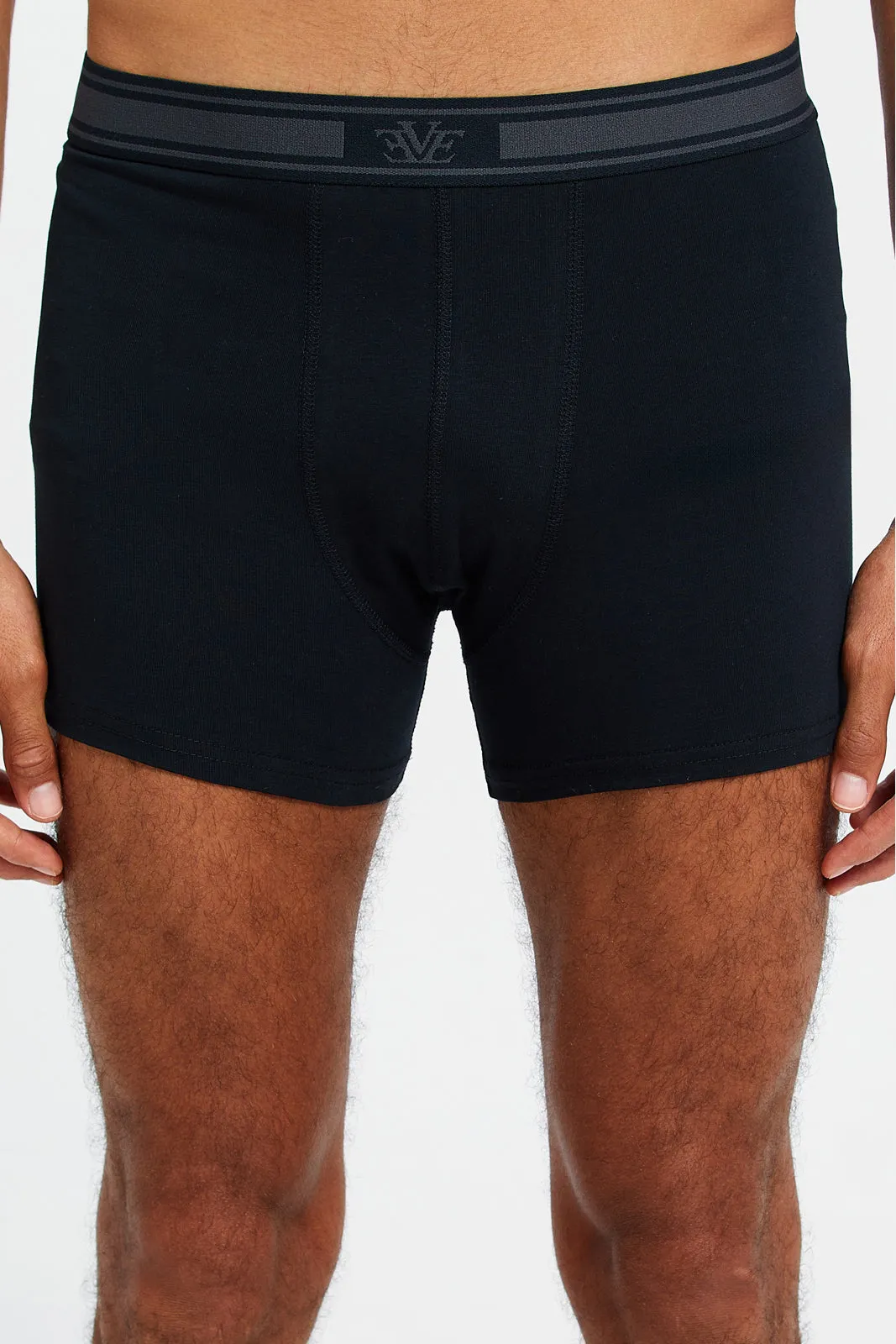 Men Black And Charcoal Hipster Set (Pack Of 2)