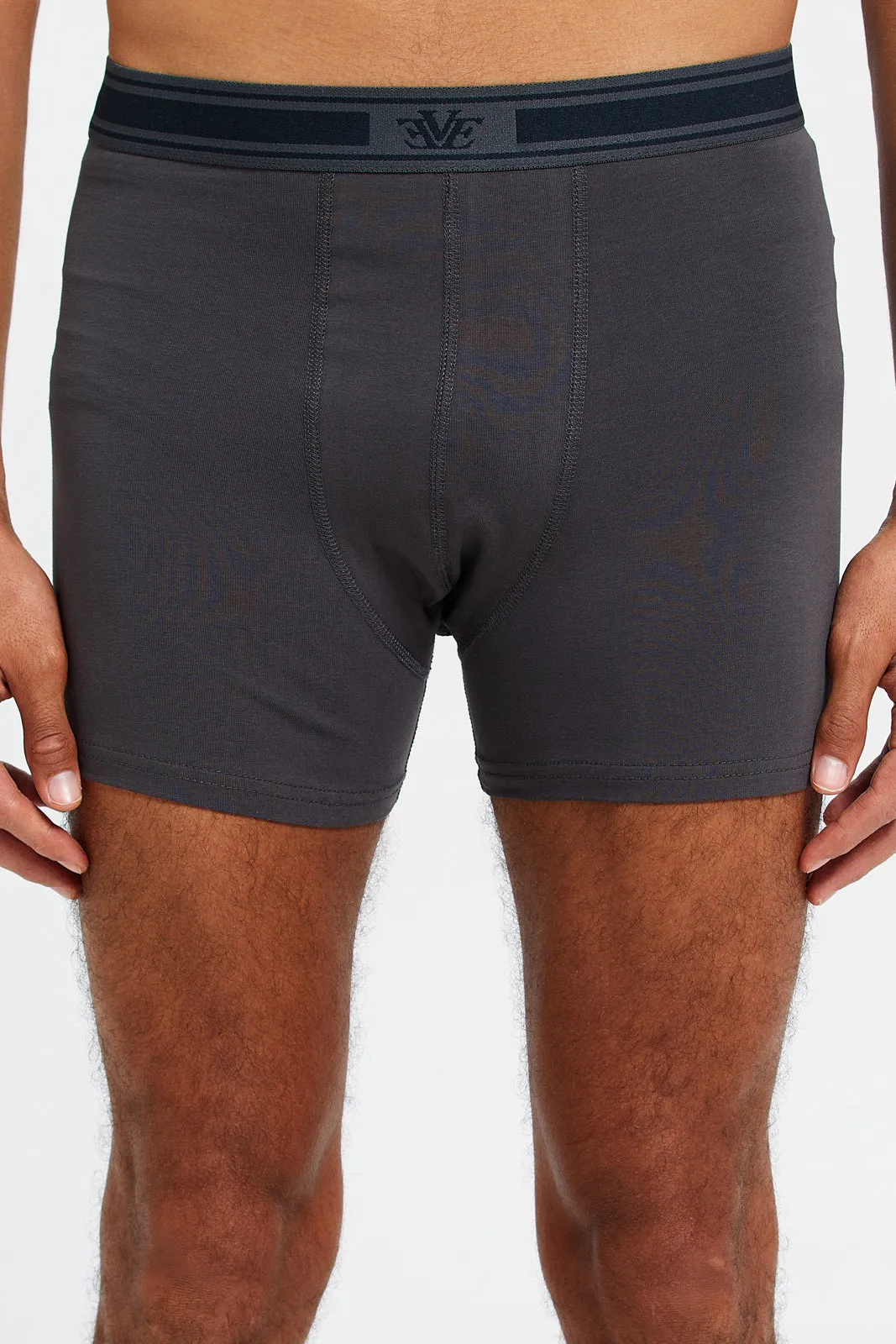 Men Black And Charcoal Hipster Set (Pack Of 2)
