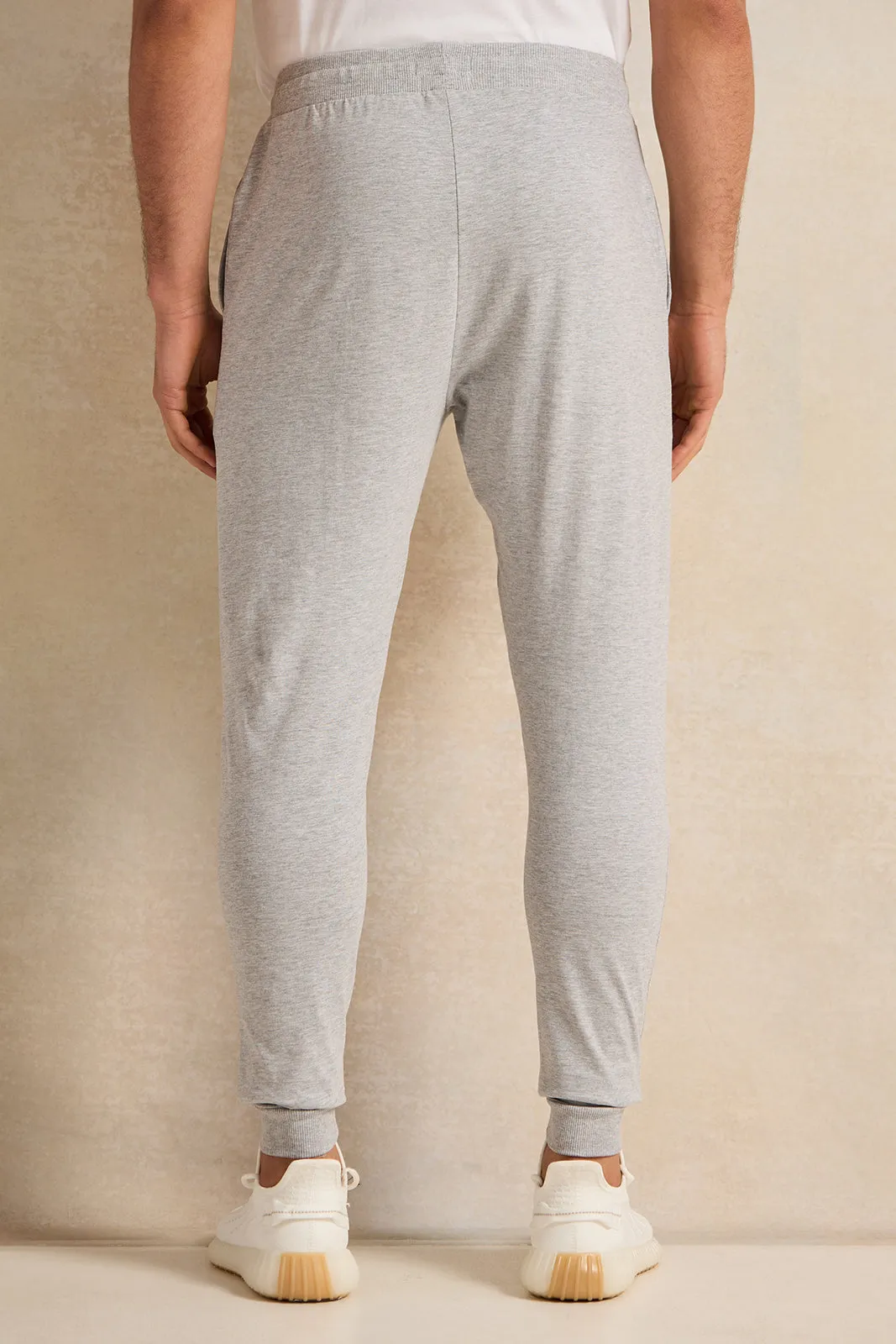 Men Grey Printed Pyjama Bottom