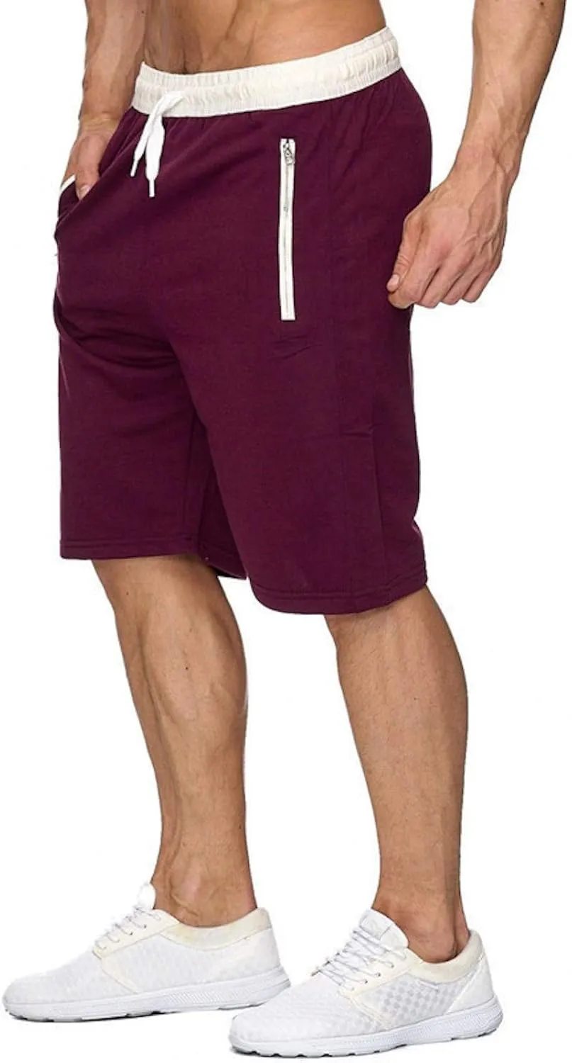 Men Workout Gym Running Shorts Training with Inner Compression Quick Dry