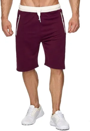 Men Workout Gym Running Shorts Training with Inner Compression Quick Dry