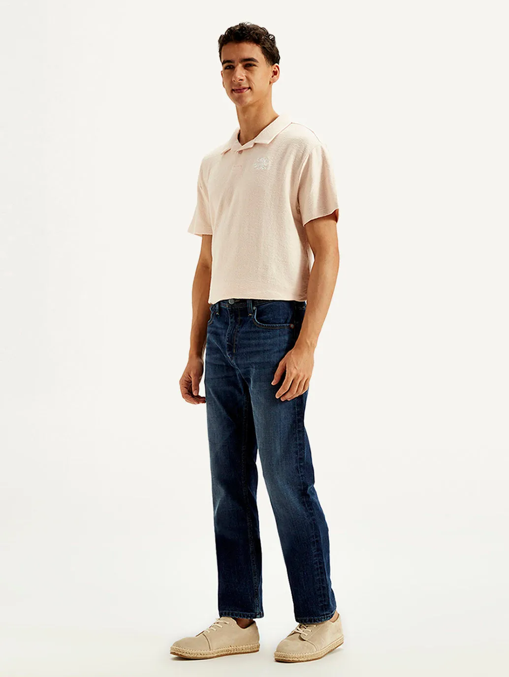 Men's 513 Slim Straight Fit Dark Blue Jeans
