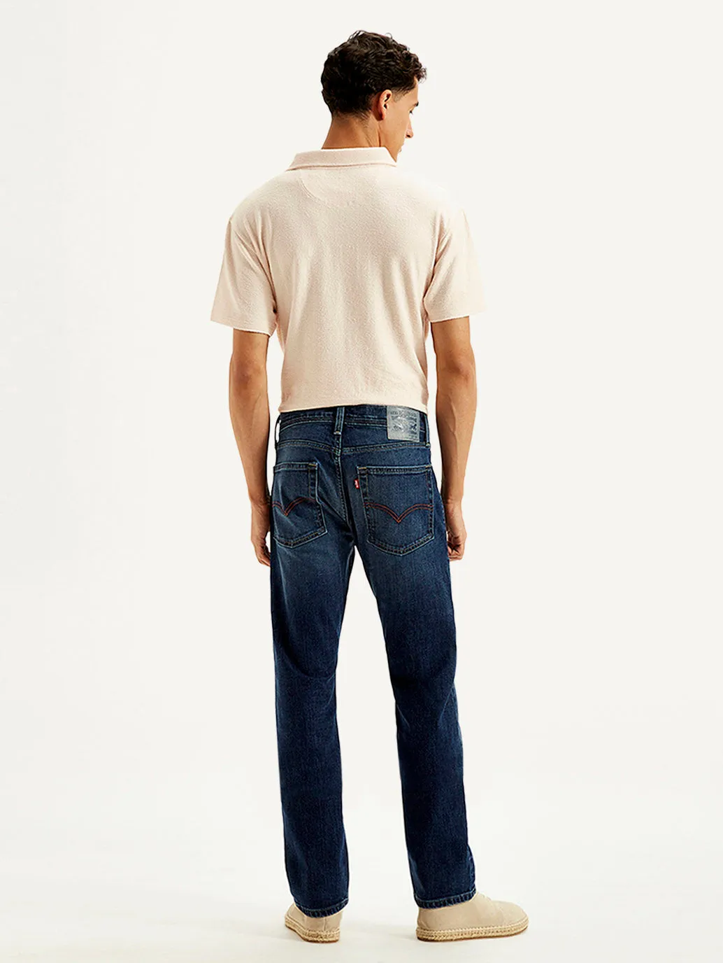 Men's 513 Slim Straight Fit Dark Blue Jeans