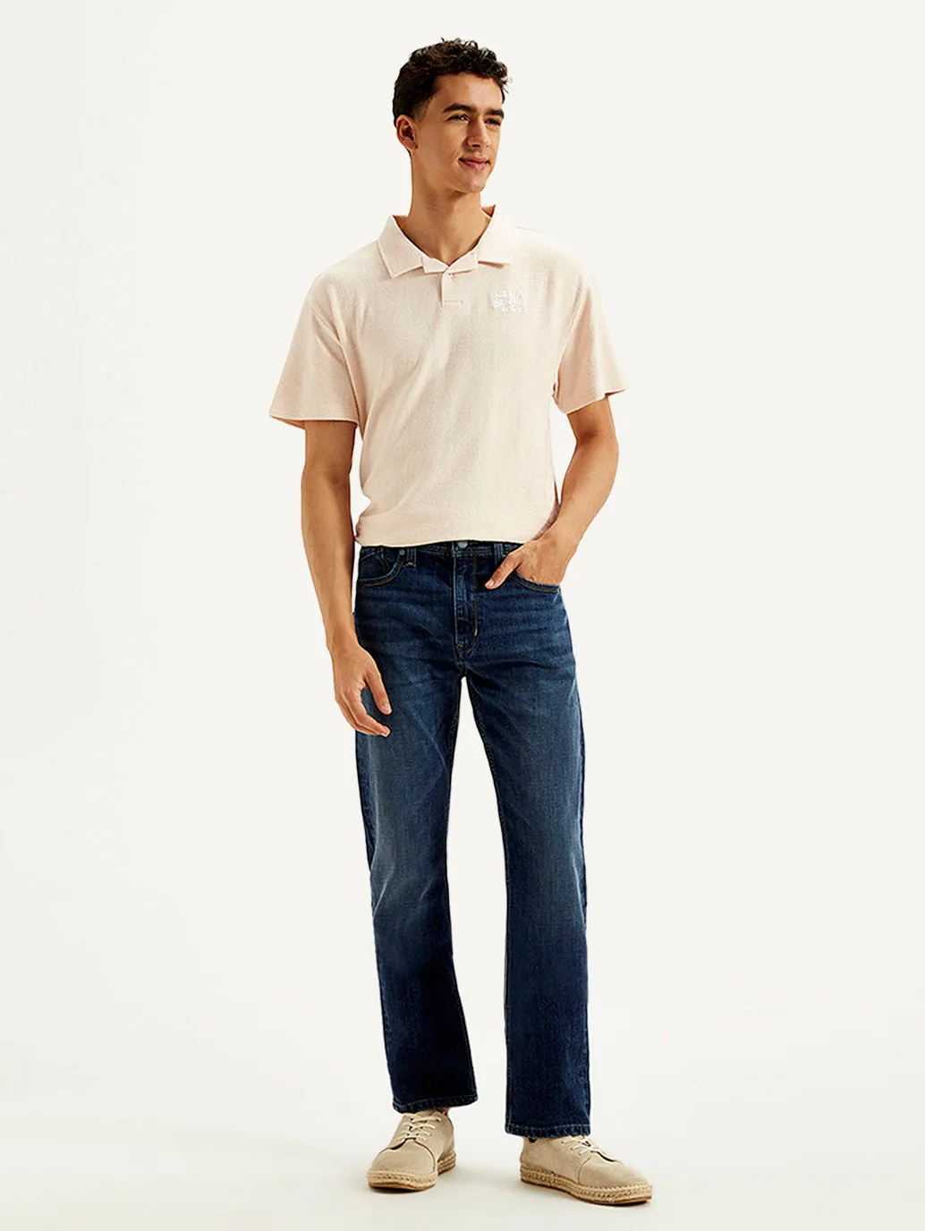 Men's 513 Slim Straight Fit Dark Blue Jeans