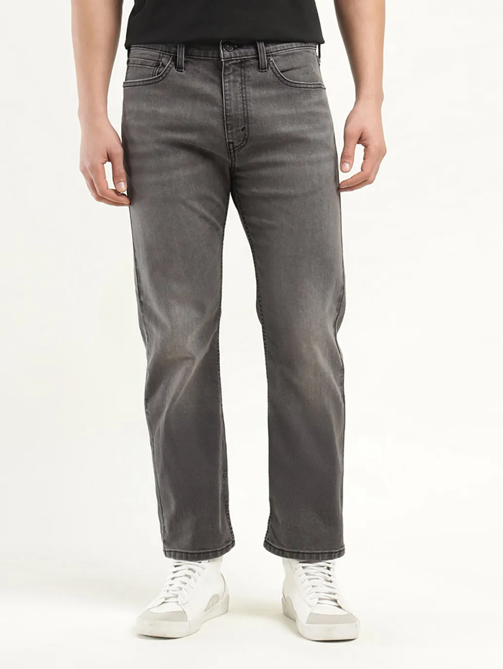 Men's 513 Slim Straight Fit Grey Jeans