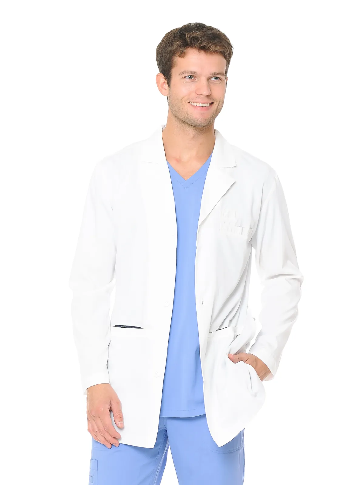 Men's 9941 Classic Knee Length Lab Coat