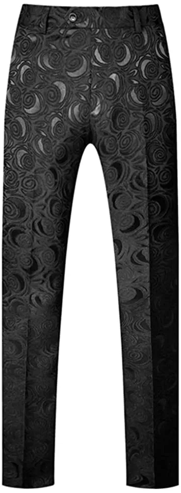 Men's Black Tuxedo Shawl Collar 2pc Men's Suit