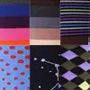 Men's Bold Designer Dress Socks 6 Pack