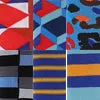 Men's Bold Designer Dress Socks 6 Pack