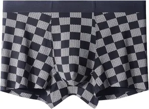 Men'S Boxer Briefs 5 Pack Breathable Comfortable Sport Underwear Moisture-Wicking Stretch Cotton Bikini Lingerie
