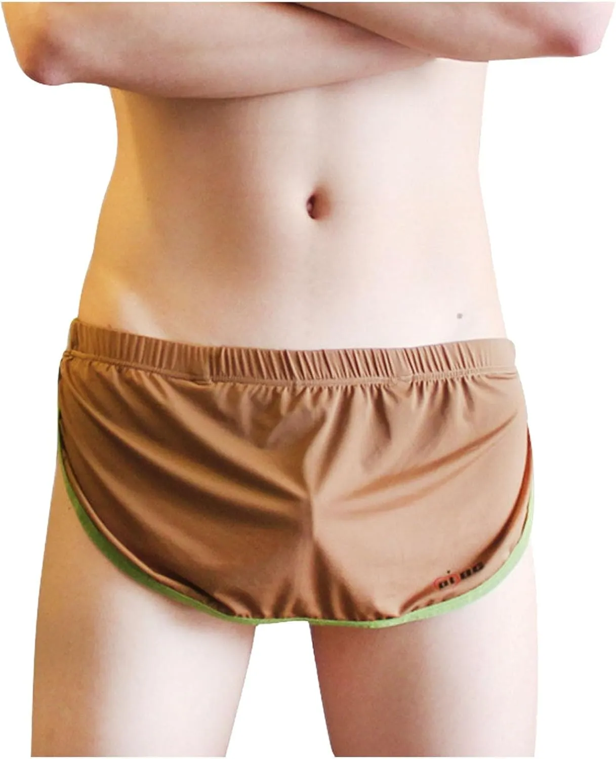 Mens Boxer Briefs Underwear Sexy High Waisted Breathable Cotton Underwear Stretch Soft Pouch Comfortable Cool Boxer Briefs