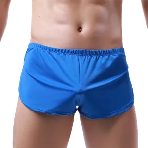 Mens Boxers Underwear Breathable Athletic Shorts Sexy Boxer Briefs for Men Lightweight Casual Bottoms Swimwear Comfy