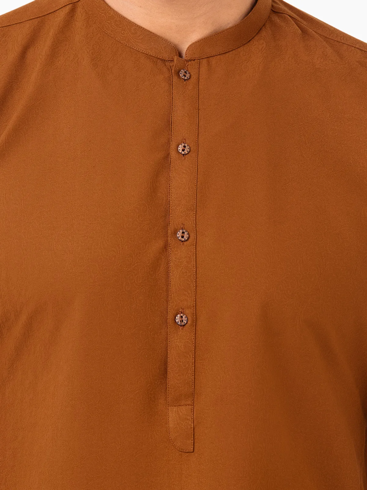 Men's Brown Kurta Pajama - EMTKPT23-002