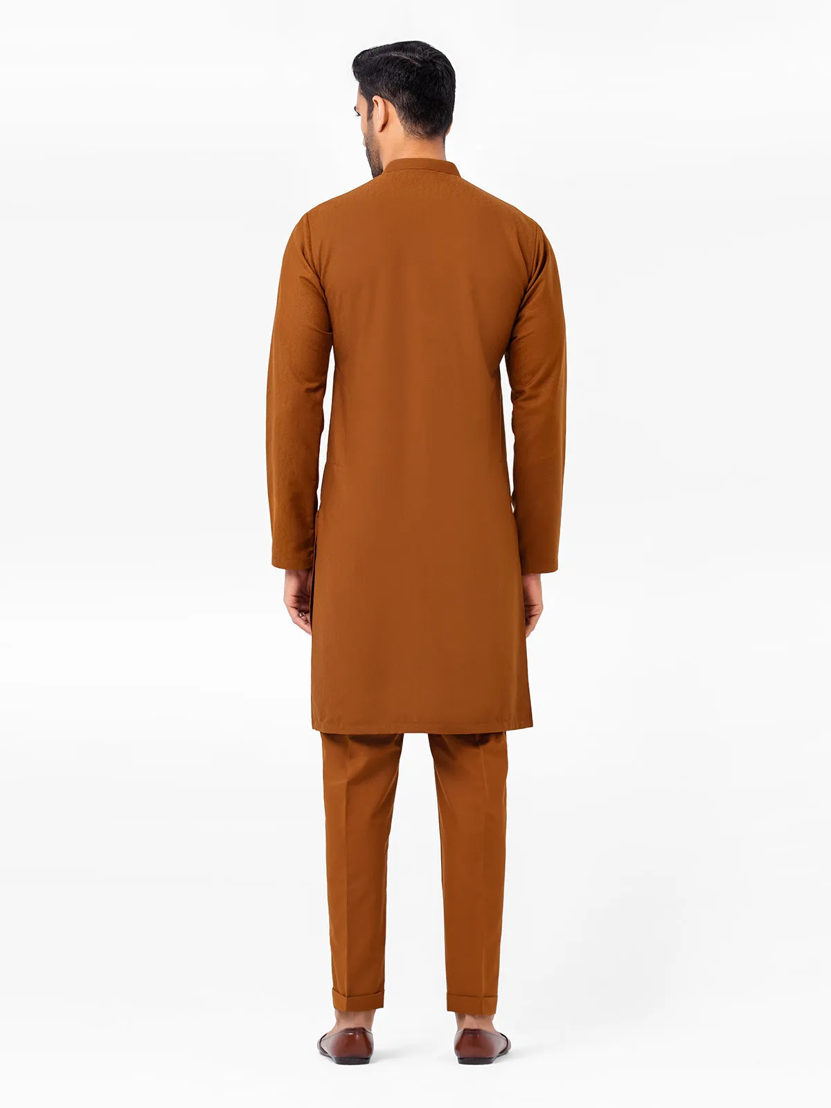Men's Brown Kurta Pajama - EMTKPT23-002