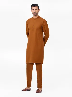 Men's Brown Kurta Pajama - EMTKPT23-002