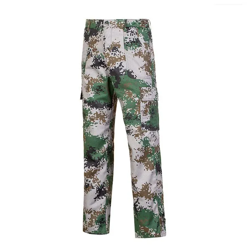 Men's Cargo Solid/Camouflage Harem Pants w/ Belt