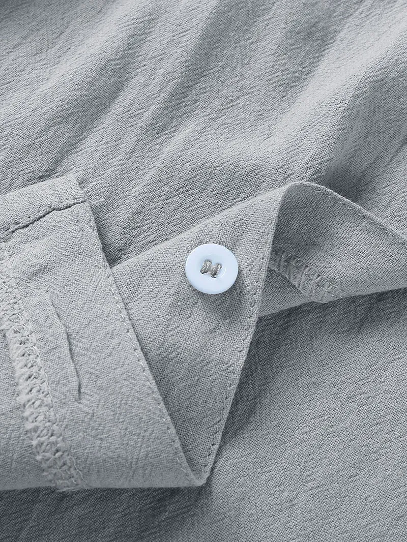 Men's Casual Button Down Short Sleeve Shirt - GlamzLife