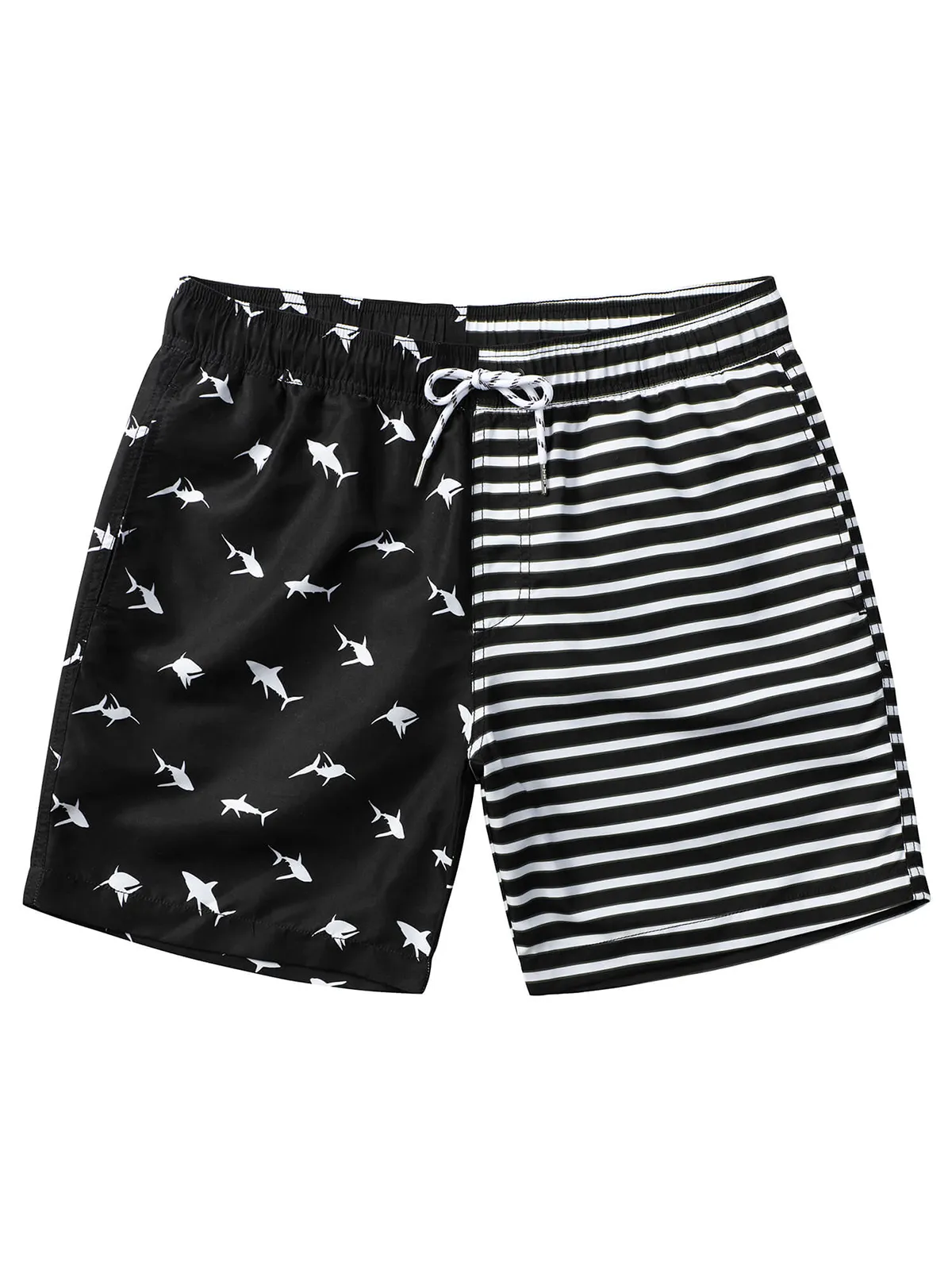 Men's Casual Funny Print Quick Dry Beach Swimming Trunks