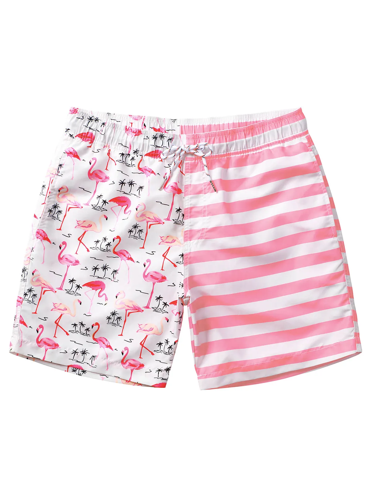 Men's Casual Funny Print Quick Dry Beach Swimming Trunks