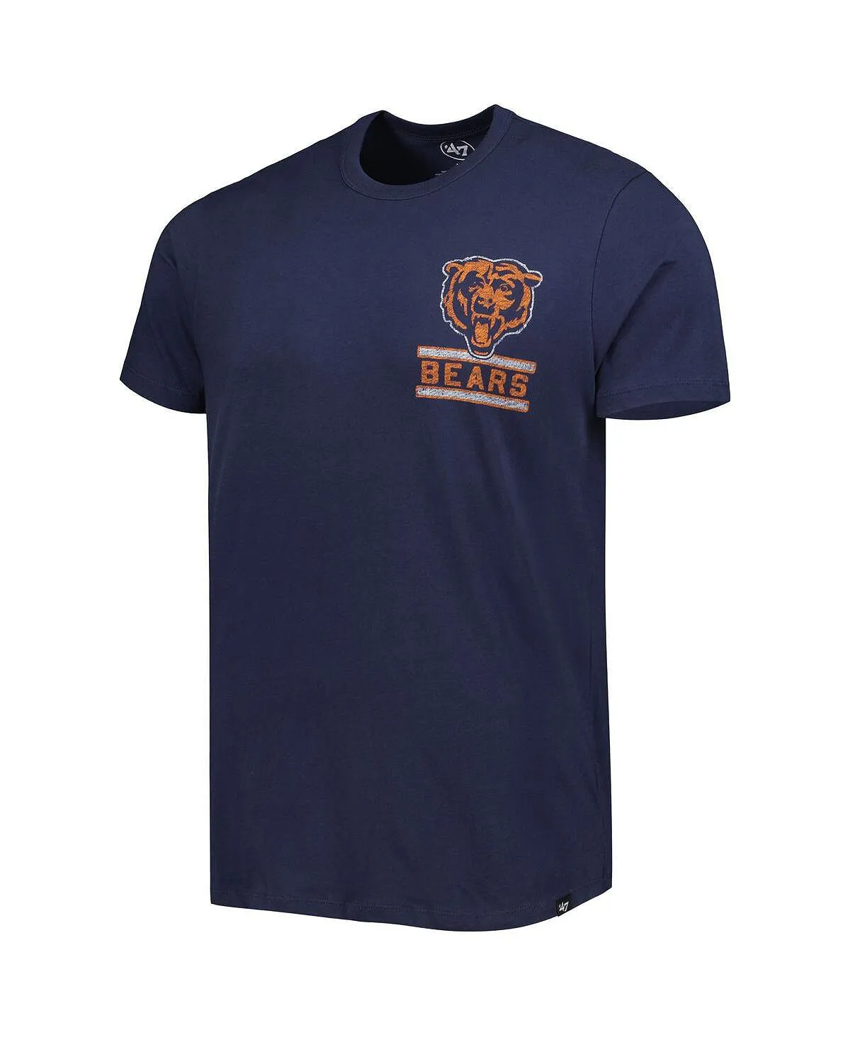 Men's Chicago Bears Open Field Franklin '47 Brand Navy T-Shirt