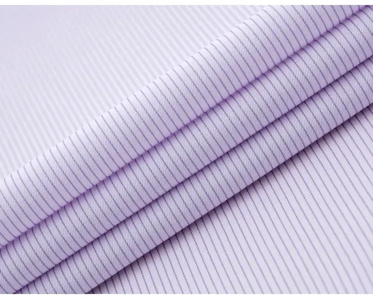 Men's Classic Long Sleeve Solid/striped Basic Dress Shirts