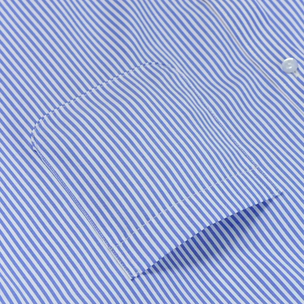 Men's Classic Long Sleeve Solid/striped Basic Dress Shirts