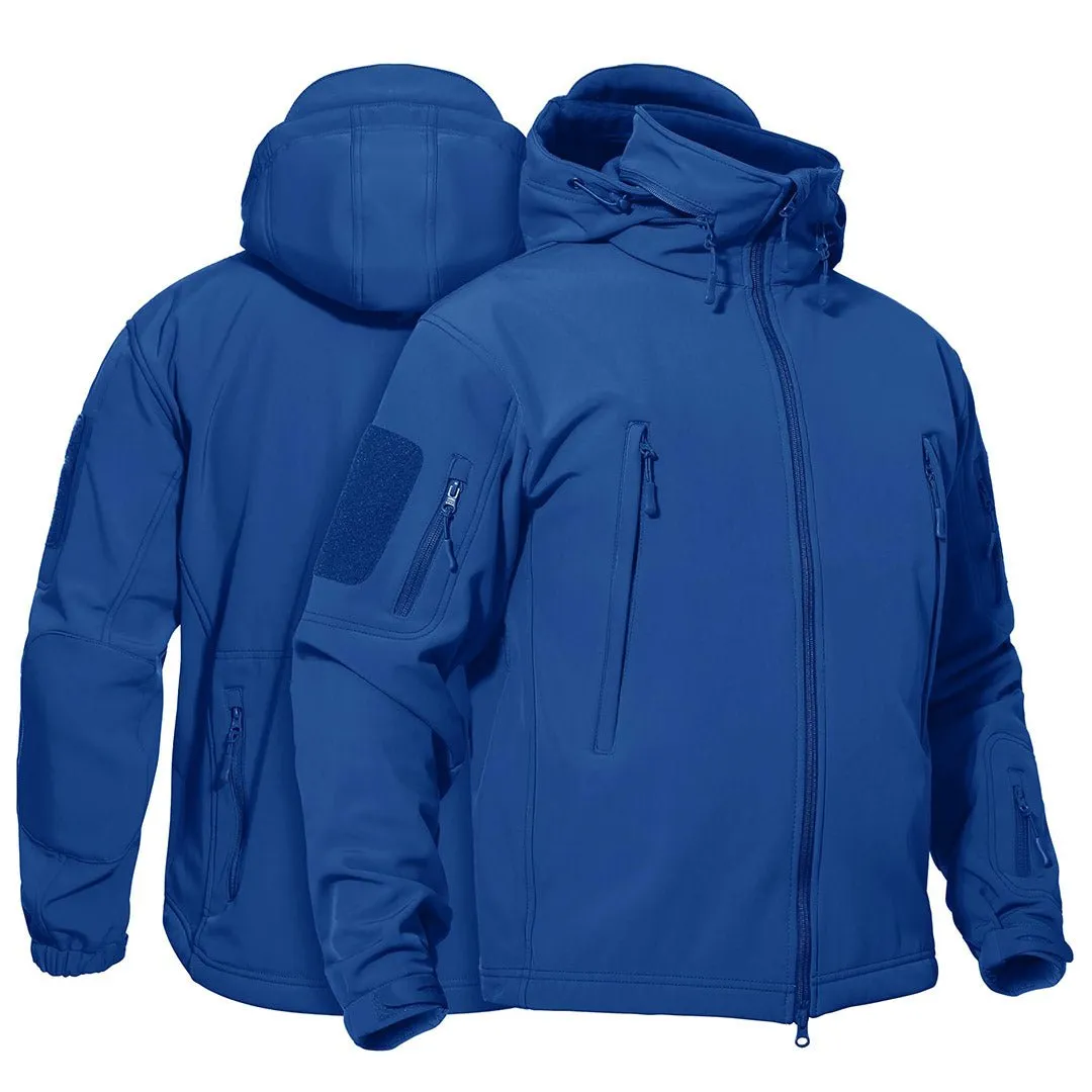 Men's Combat Airsoft Softshell Fleece Army Coat