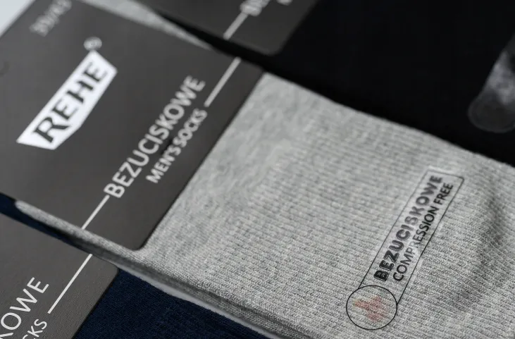 Men's Compression Free Crew Socks | HAL-163