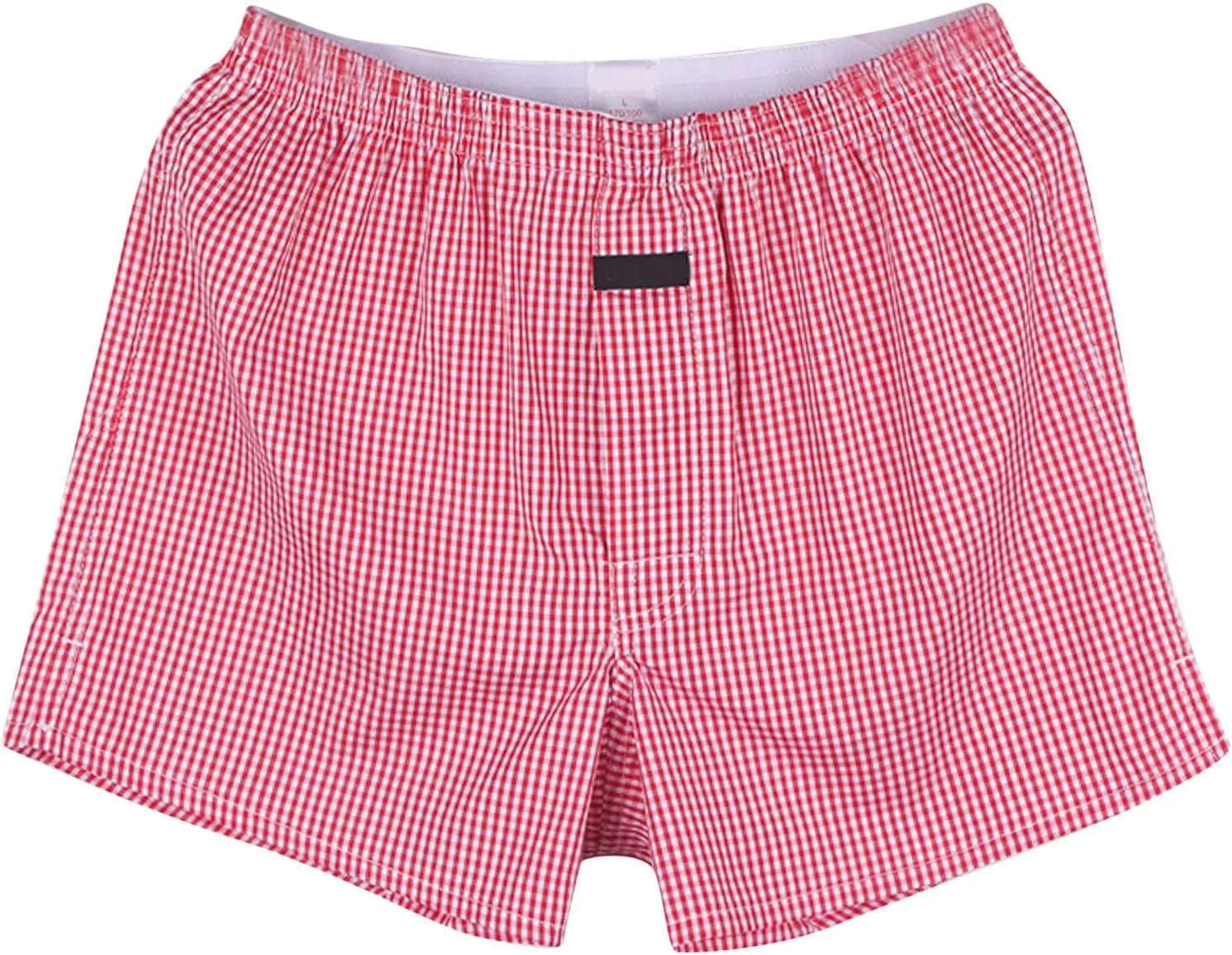 Men's Cotton Relaxed Fit Plus Size Trendy Boxer shorts,Plaid Stretch Comfy Breathable Cool Soft Home Sleeping Shorts