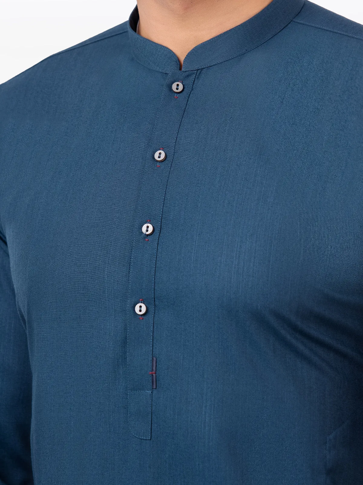 Men's Dark Ocean Kurta Pajama - EMTKPT24-012