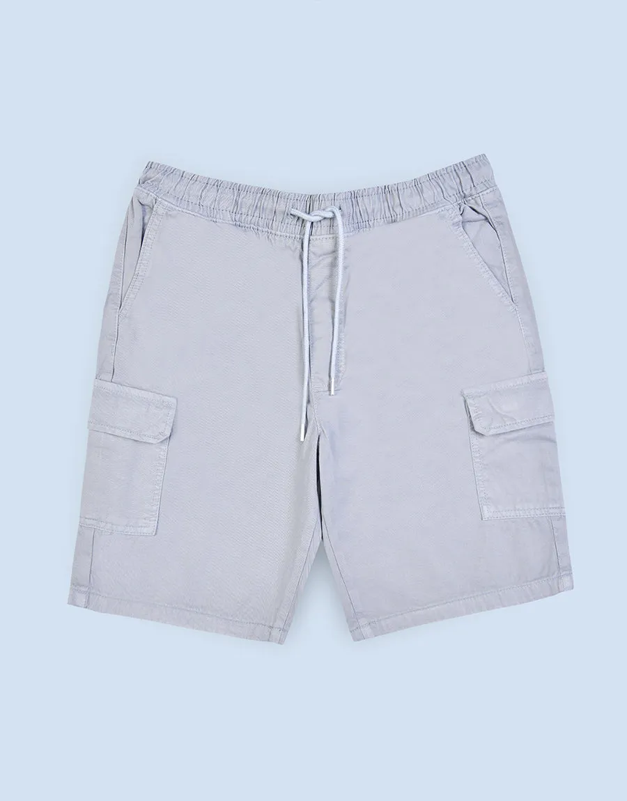 Men's Denim Side Pocket Shorts - Grey