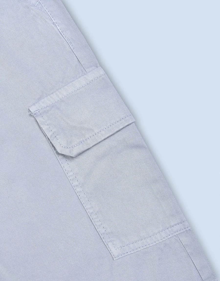 Men's Denim Side Pocket Shorts - Grey