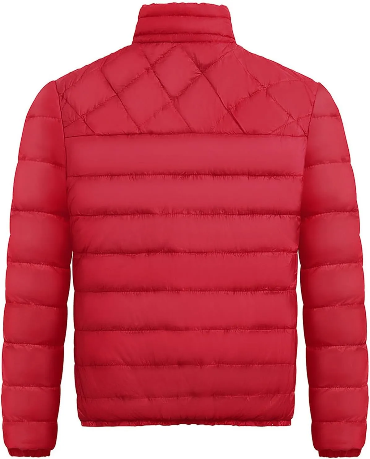 Men'S Down Jackets & Coats Zip Up With Hood Heated Plain Winter Jackets Thick Thermal Windproof Outwear