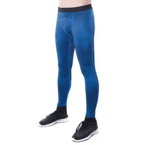 Men's Fitness Compression Pants Blue