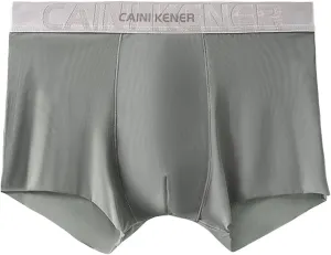 Men's Ice Silk Breathable Boxer Briefs Soft Stretch Underwear Friendly Seamless Panties