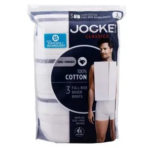 Mens Jockey Boxer Briefs - 3 Pk.