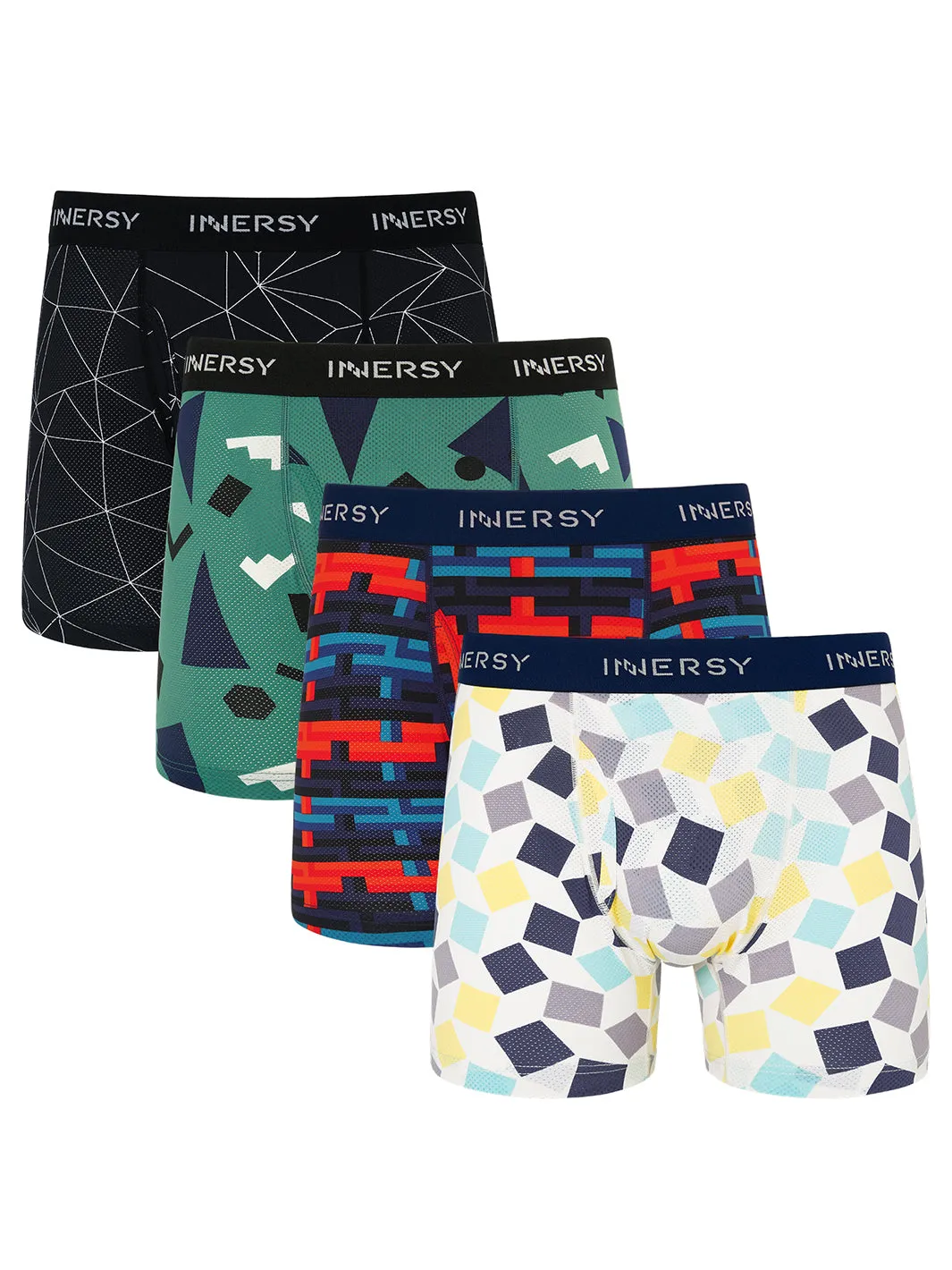 Men's Mesh Boxer Briefs 4-Pack
