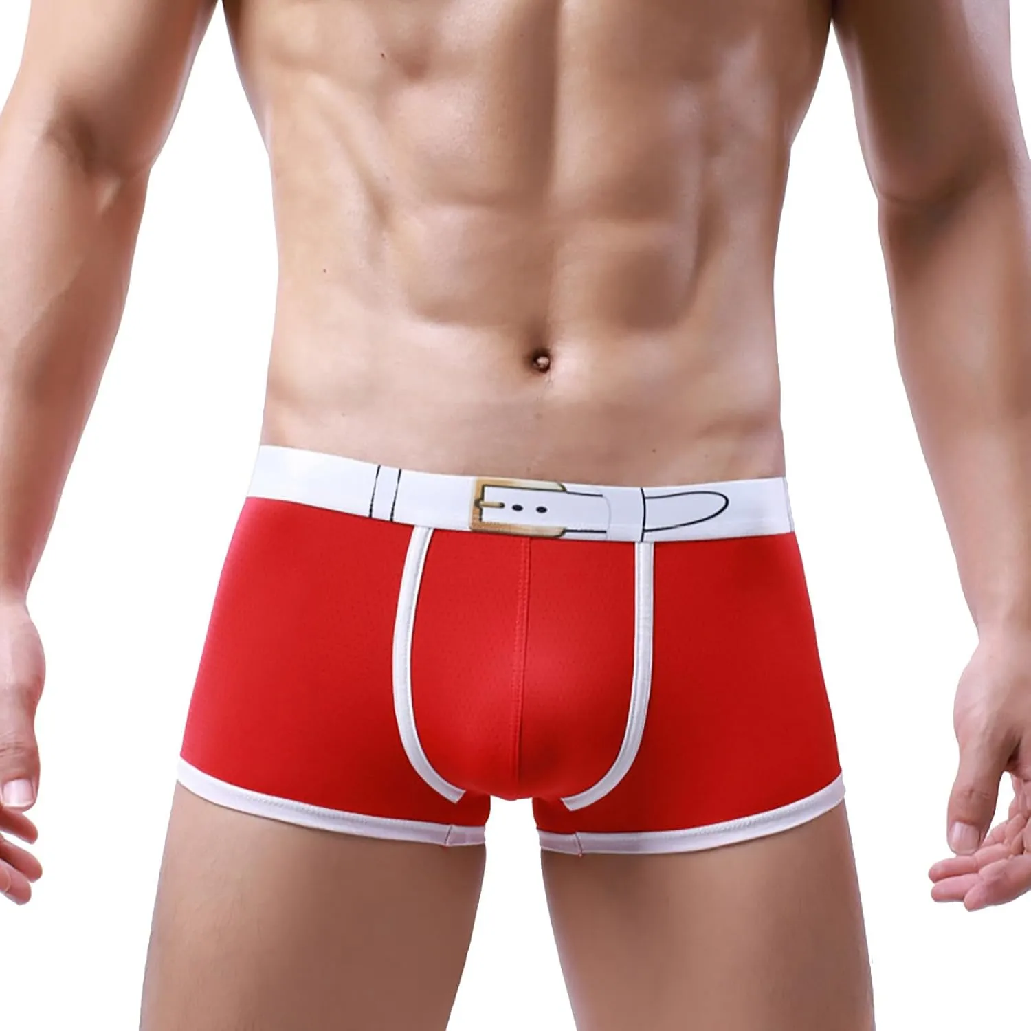 Mens Mesh Underwear Seamless Thin Breathable Low Waisted Mini Underwear 3D Printed Waistband Stretch Comfort Cool Soft Trunks
