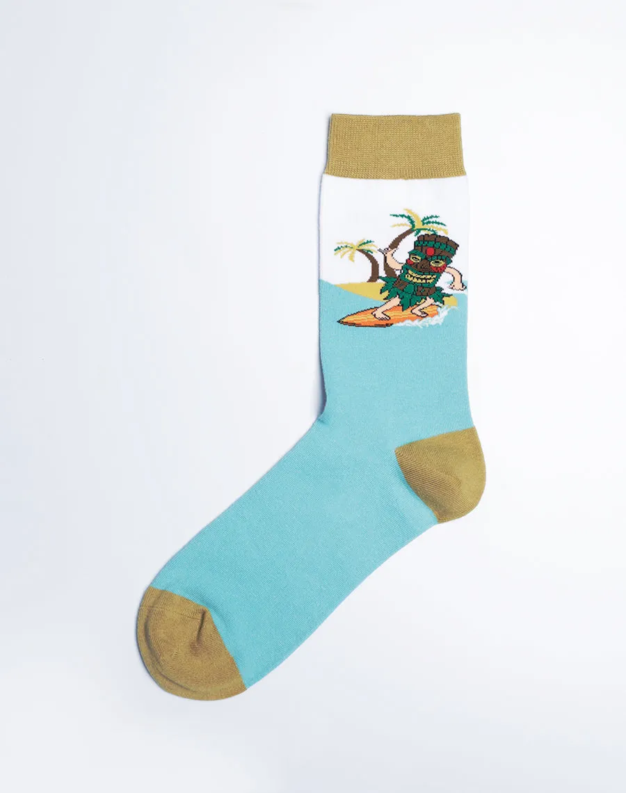 Men's Oceanfront Oasis Crew Socks Pack | 3-Pair Bundle