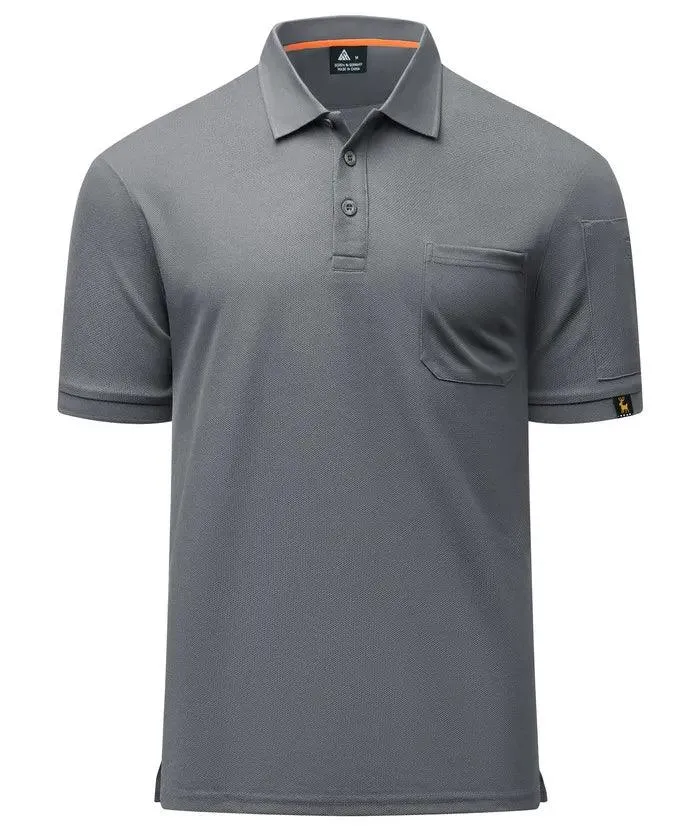Men's Outdoor Dry Fit Golf Polo Shirt-ZPK007931