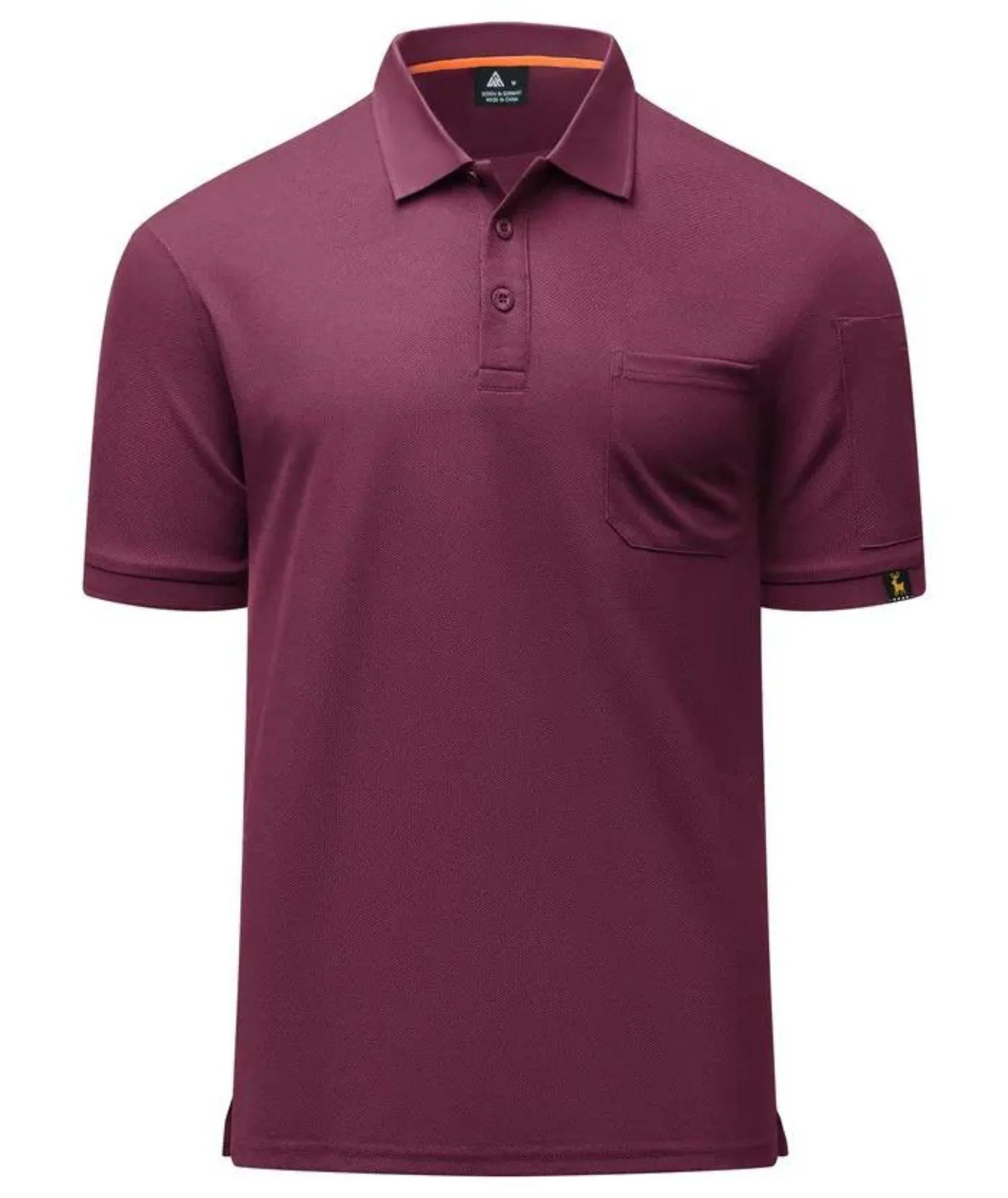 Men's Outdoor Dry Fit Golf Polo Shirt-ZPK007931