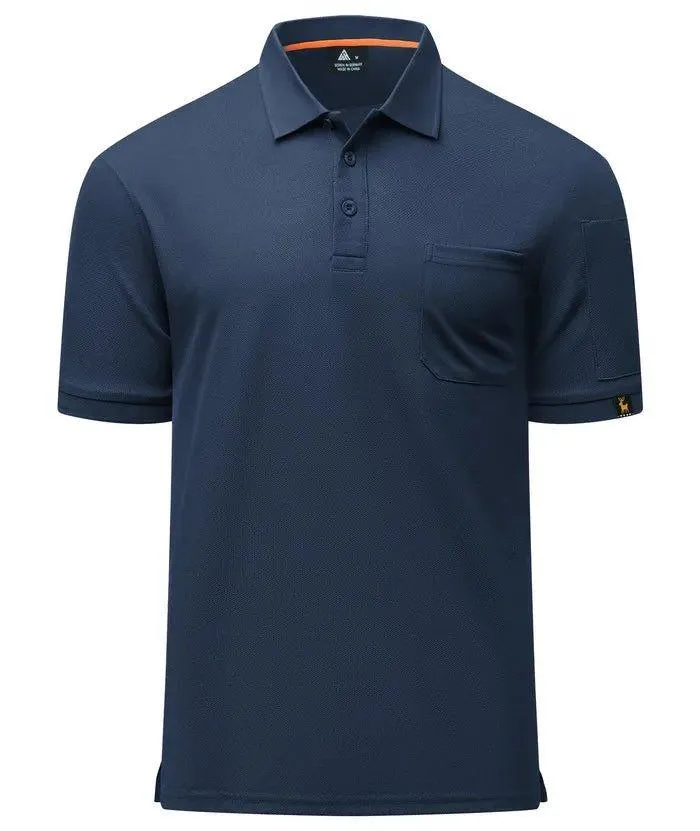 Men's Outdoor Dry Fit Golf Polo Shirt-ZPK007931