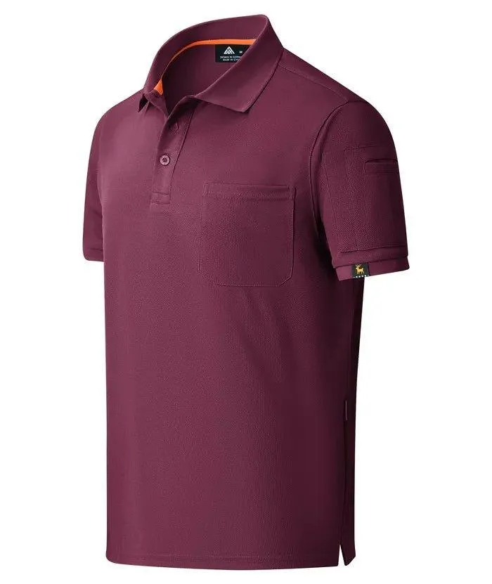 Men's Outdoor Dry Fit Golf Polo Shirt-ZPK007931
