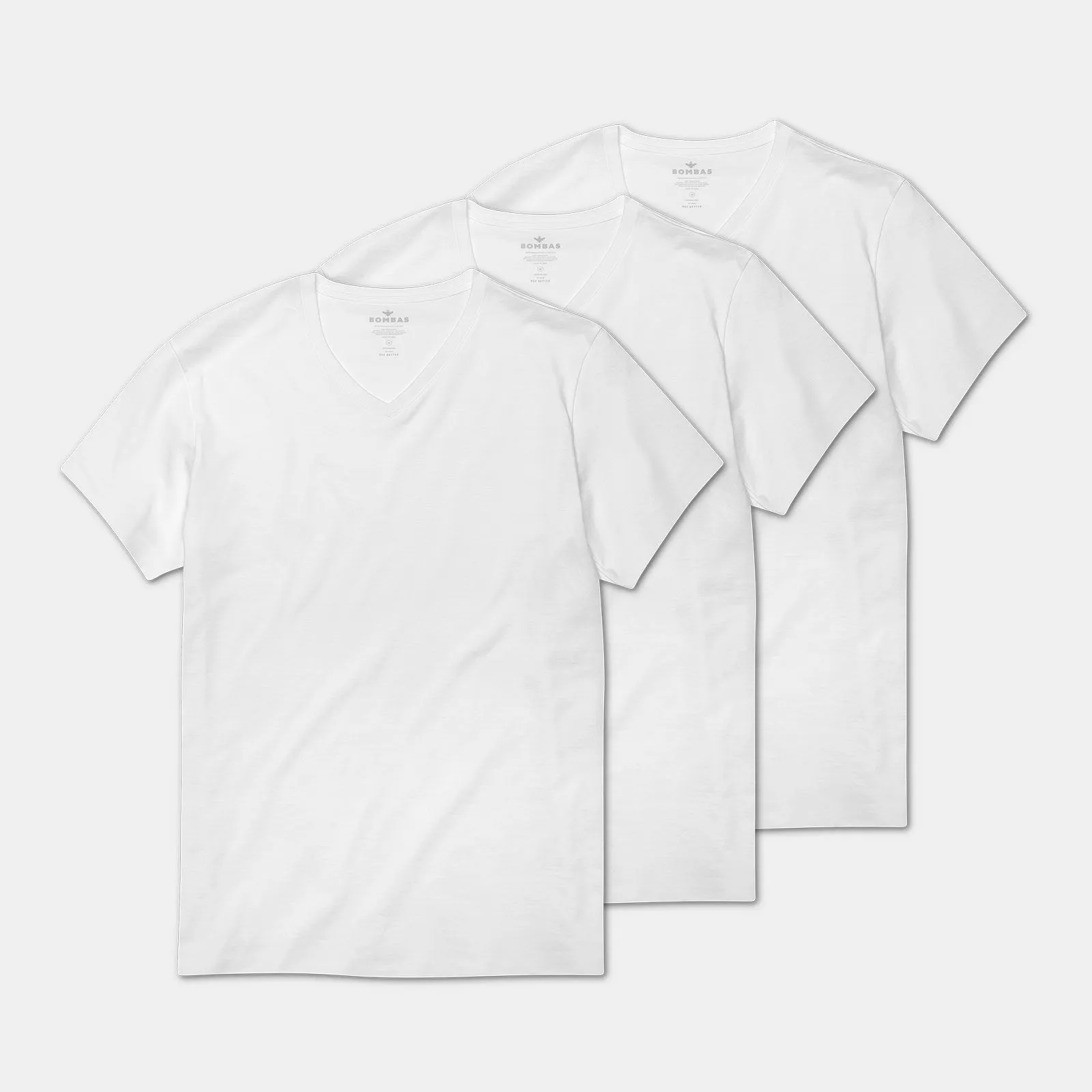 Men's Pima Cotton V-Neck T-Shirt 3-Pack